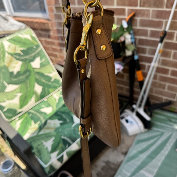 Vintage Coach Brooke Pleated Leather Crossbody Bag E0973-43112 - Picture 4 of 9